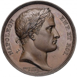 Medal Napoleon, after the victory of Austerlitz, inc...