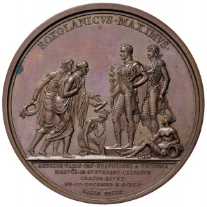 Medal Deputation of Mayors of Paris in the Royal Palace...