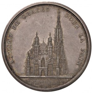 Medaglia Te Deum per la pace di Presbourg nella cattedr...