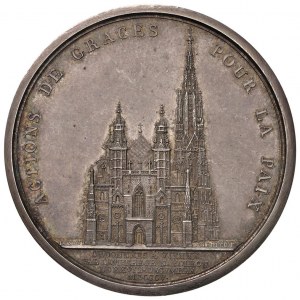Medaglia Te Deum per la pace di Presbourg nella cattedr...