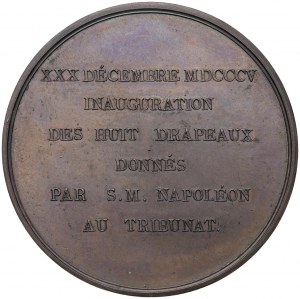 Medal Napoleon donates to tribune eight flags stra...