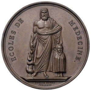 Medal Napoleonic institution of medical schools...
