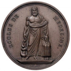 Medaglia Istituzione napoleonica delle scuole di Medici...