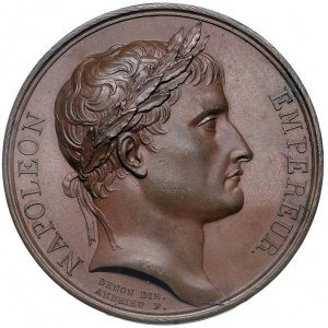 Medal szkoły górniczej Mont Blanc. D/ Head...