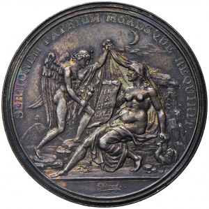 Celtic Academy of Paris medal. D/ GLORIA MAJORUM...