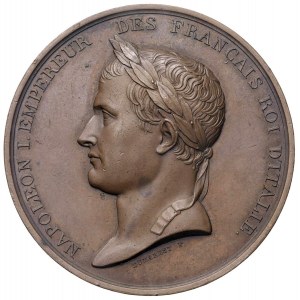 Medal cesarza Napoleona. Medal z nagrodą. D/ NA...