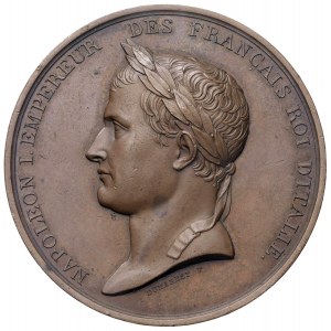 Emperor Napoleon medal. Prize medal. D/ NA...