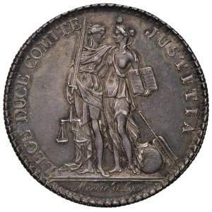 Medaglia Avvocati di Lione. D/ LEGE DUCE COMITE JUSTITI...