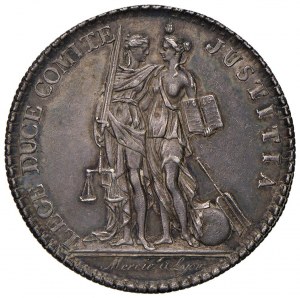 Lawyers of Lyon medal. D/ LEGE DUCE COMITE JUSTITI...