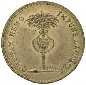 Lawyers of Lyon medal. D/ LEGE DUCE COMITE JUSTITI...