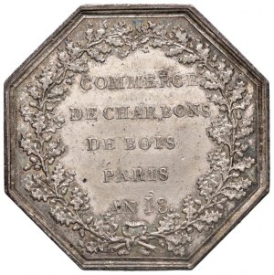Paris charcoal trade medal. D/ In.