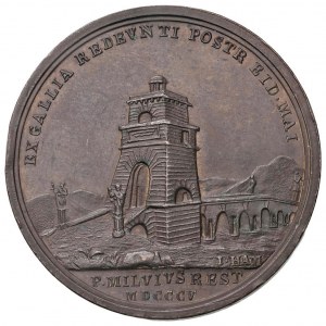 Medal Passage of Pope Pius VII, returning from Pari...