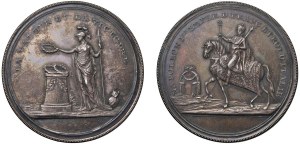 Medal 1807 French victories (1796-1807). D/ circula...