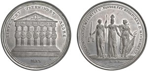 Medal 1813 The victorious allied powers D/ Circular...