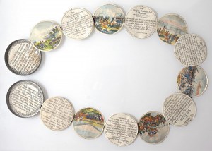 Medal 1813 The victorious allied powers D/ Circular...