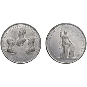 Medaglia 1814 Ingresso trionfale in Parigi dei nemici d...