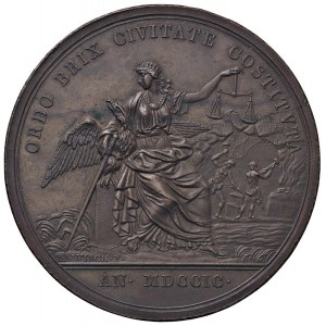 Napoleonica Medaglia 1799 Ristabilimento dell'ordine a ...
