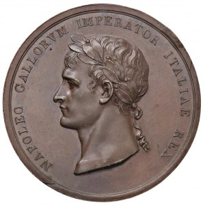 Medal Napoleona Bonaparte (1795-1815) z 1805 r. Koronacja ...
