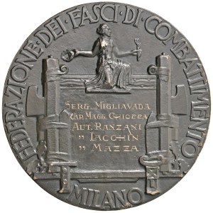 Fascisme Médaille de la plus haute forme sans date (début X...