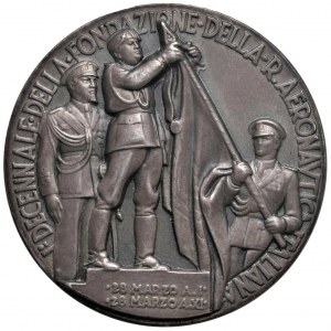 Fascismo Ventennio (1922-1943) Medaglia A. XI 1933 Per ...