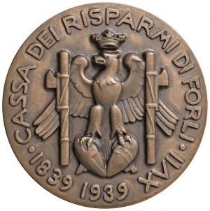 Fascism Ventennio (1922-1943) Medal A. XVII 1939 Ce...