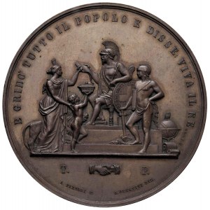SAVOIA Medaglia 1859 Plebiscito della Toscana e l'annes...