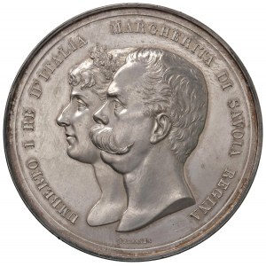 SAVOIA Umberto I e Margherita di Savoia (1878-1900) Med...