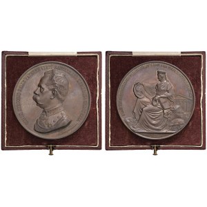 SAVOIA Umberto I (1878-1900) Medaglia 1884 Commemorazio...