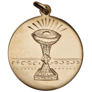 Repubblica Medaglia 1966 Calice raggiante, R/ dedica di...