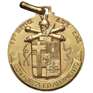 Esercito Italiano Medaglia senza data 17° Reggimento Ar...