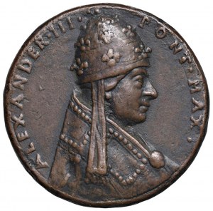 PAPAL MEDALS Alexander III (1151-1189) Medal of ...