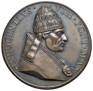 Innocent VIII (1484-1492) Restitution medal with...