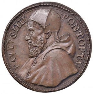 Paolo IV (1555-1559) Medaglia senza data (1559) Tribuna...