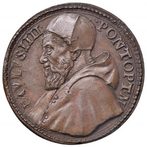 Paul IV (1555-1559) Medal undated (1559) Tribune...