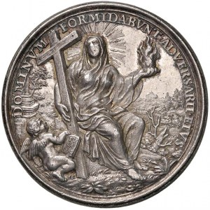 Innocent XI (1676-1689) Medal A. IX (1685) to commemorate...