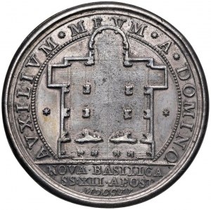 Clement XI (1700-1721) 1702 medal commemorating the ref...