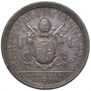 Benedict XIII (1724-1730) Medal 1724 For the Election...