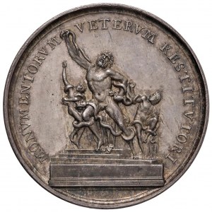 Pius VII (1800-1823) Medal 1817 A. XVIII Remembrance of the...