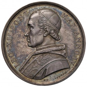 Leo XII (1823-1829) Medal 1827 A. IV For the erection...