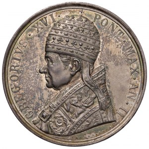 Řehoř XVI (1831-1846) Medaile 1832 A. II Vzpomínka na...