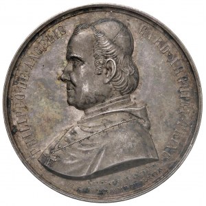 Pius IX (1846-1878) Medal 1863 Filippo De Angeli, za...