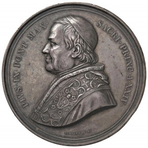 Pius IX (1846-1878) Medal 1869 For the opening of the Con...