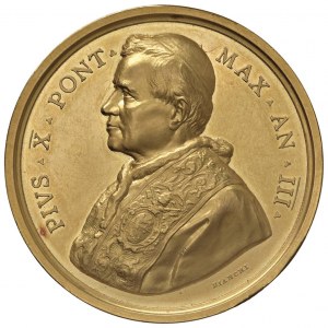 Pius X (1903-1914) Medal 1905 A. III Giuseppe Sarto d...