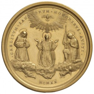 Benedetto XV (1914-1922) Medaglia 1920 A. VI Per le can...