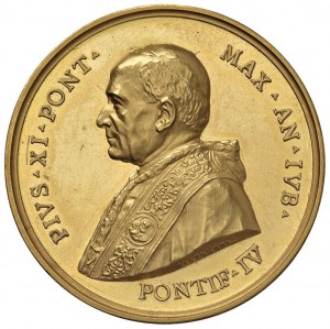 Pius XI (1922-1939) Jubilee Medal 1925 A. IV For.