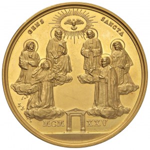 Pio XI (1922-1939) Medaglia del Giubileo 1925 A. IV Per...