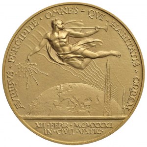Pius XI (1922-1939) Medal 1931 A. X For the setting up of the...