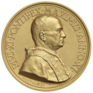 Pio XI (1922-1939) Medaglia (1932) A. XI Per la nuova P...