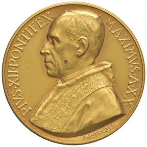 Pio XII (1939-1958) Medaglia 1958 A. XX - Opus: Mistruz...