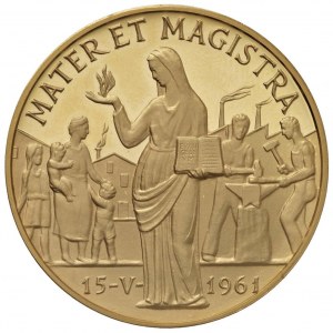 John XXIII (1958-1963) Medal 1961 A. IV Promulgates...